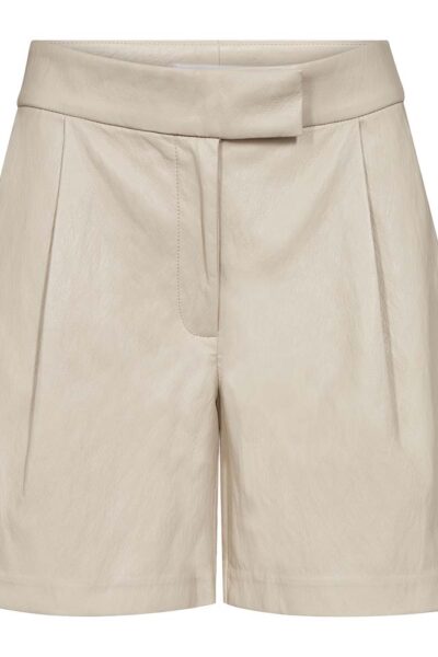 Gitt pleat shorts bone Co’Couture