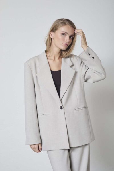 Mava power blazer bone Co’Couture