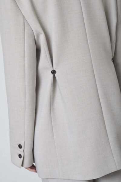 Mava power blazer bone Co’Couture