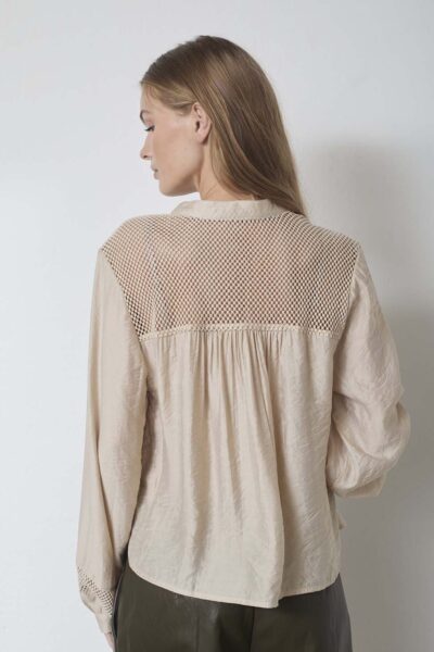 Gwenda v-shirt mink Co’Couture