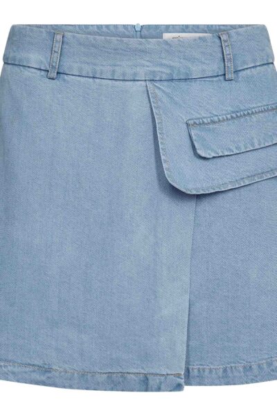 Tilly pocket skirt fade denim Co’Couture
