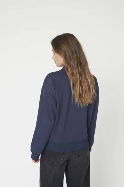 Dengi polo sweat navy Co’Couture