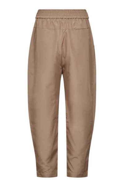 Trice pleat LL pant sand Co’Couture