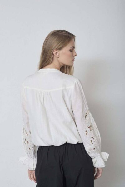 Stina blouse off white Co’Couture