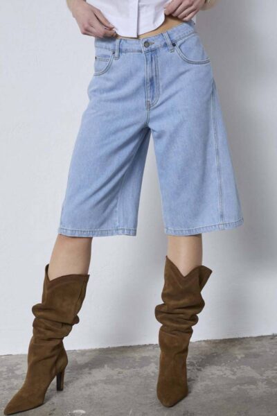 Sharon bermuda fade denim Co’Couture