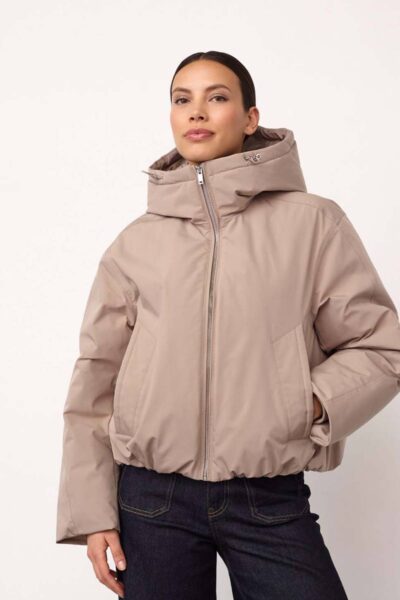 Rillo puffer jacket mink Co’Couture