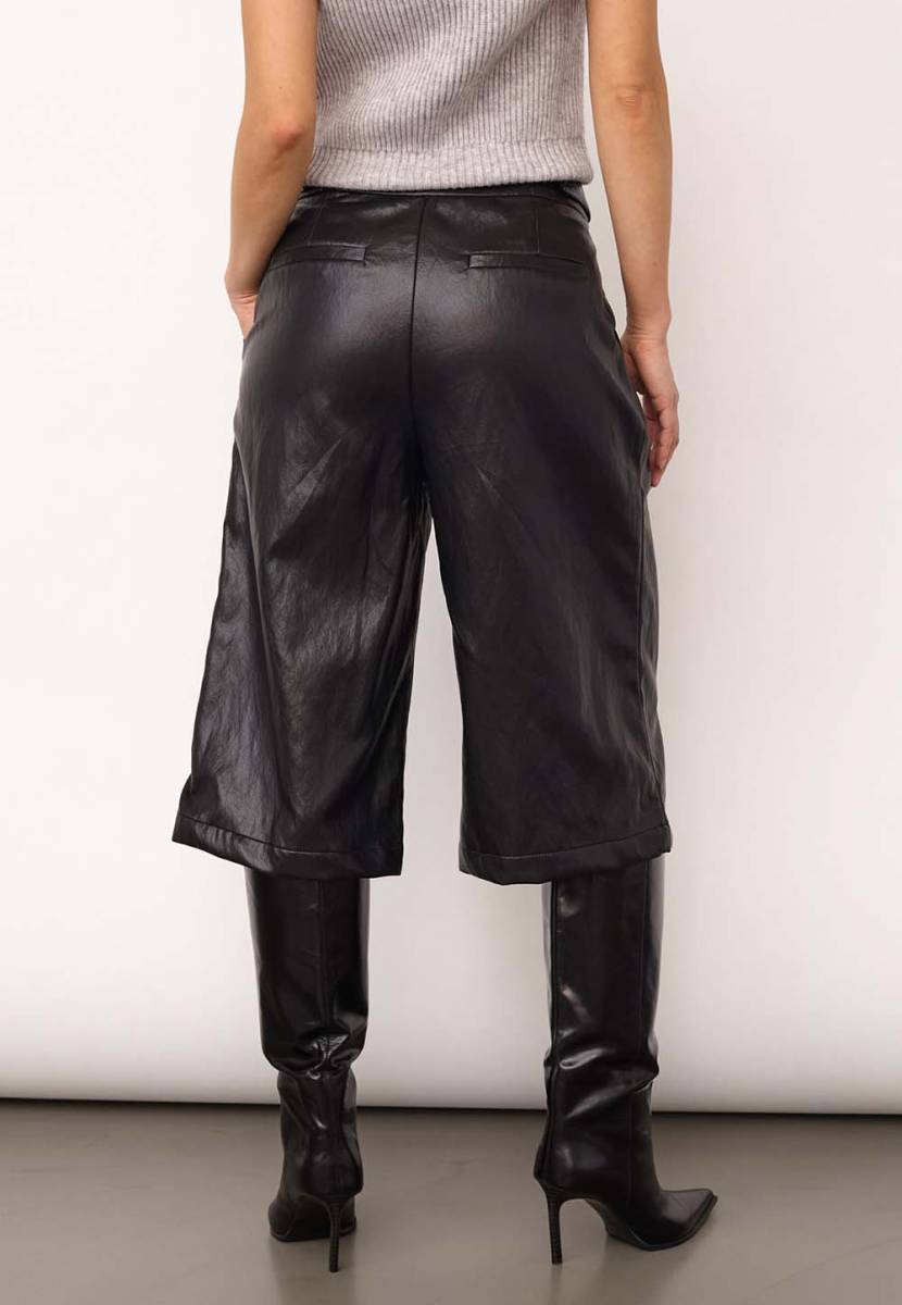 Gitt pleat bermuda black Co'Couture - Afbeelding 3