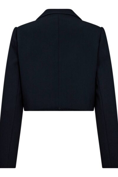 Vola crop blazer navy Co’Couture