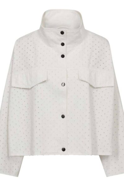 Holly box jacket white Co’Couture