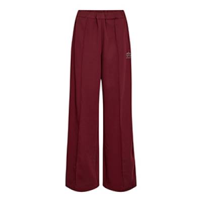 Amina crease pant burgundy Co’Couture