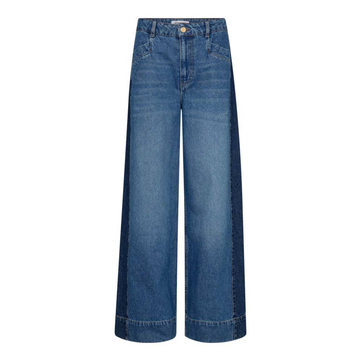 Bilbao wide LL jeans denim blue Co'Couture - Afbeelding 3