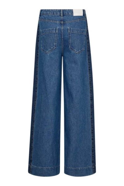 Bilbao wide LL jeans denim blue Co’Couture