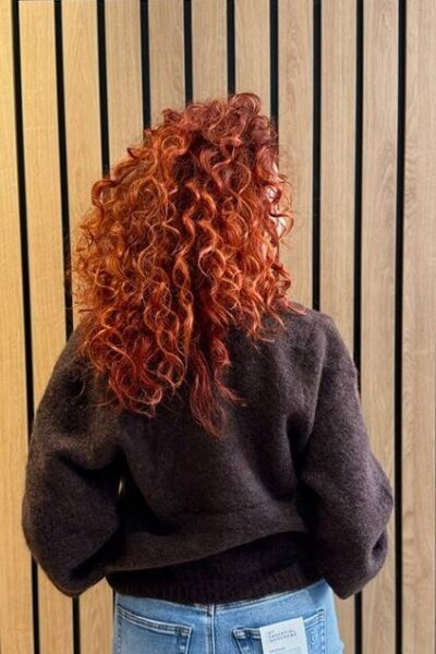Cozy twist back knit mocca Co’Couture