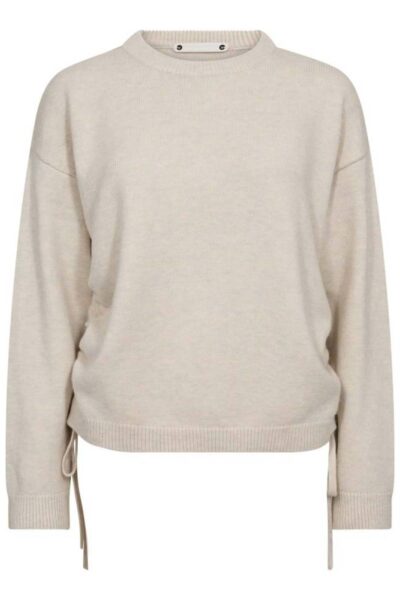 Row string knit ivory Co’Couture