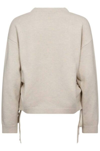 Row string knit ivory Co’Couture