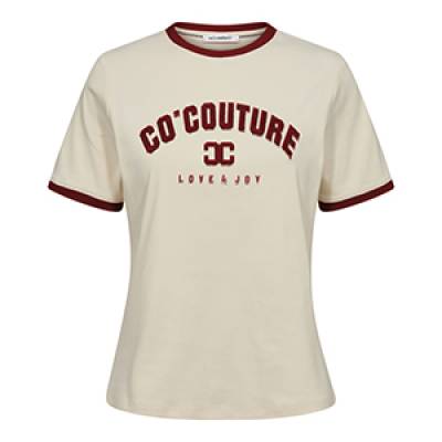 Edge tee burgundy Co'Couture