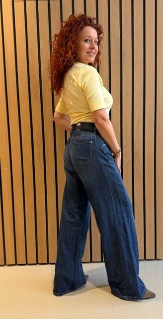 Granny SS tee pale yellow Co'Couture - Afbeelding 3