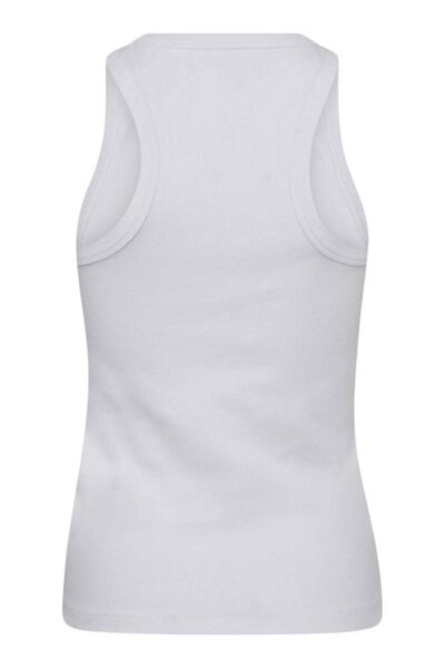 Sahara embroidery tank top white Co’Couture