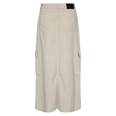 Cobain corduroy slit skirt off white Co’Couture