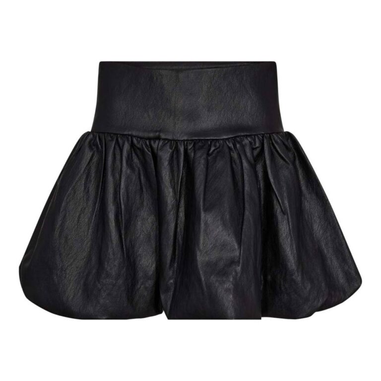 Gitt balloon mini skirt black Co'Couture