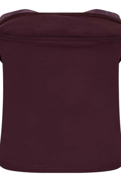 Barry bow top plum Co’Couture