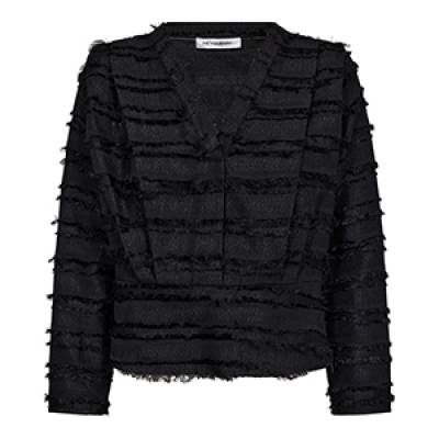 Belinda wing blouse black Co’Couture