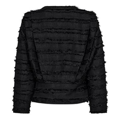 Belinda wing blouse black Co’Couture