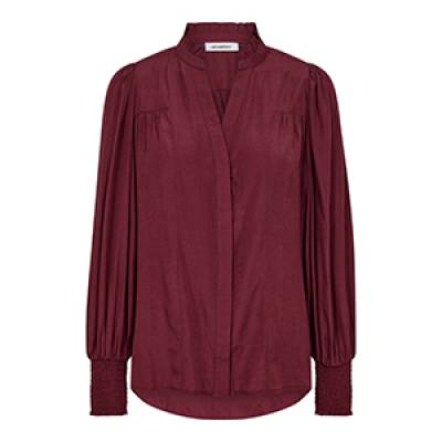 Aila Petra v-shirt burgundy Co’Couture