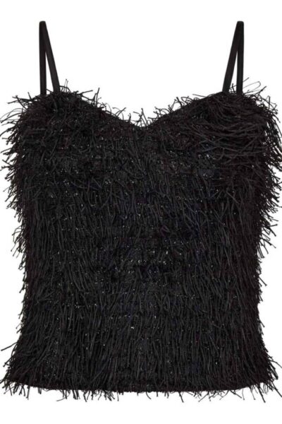 Gonzo v-top black Co’Couture