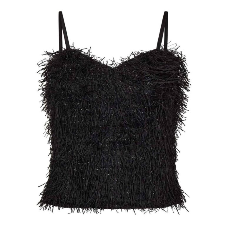 Gonzo v-top black Co'Couture