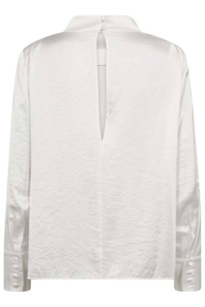 Helen button blouse white Co’Couture
