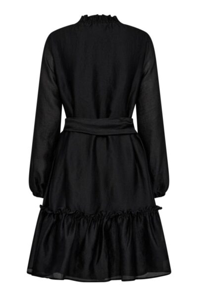 Monique ls belt dress black Co’Couture