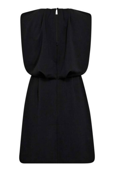 Falcon pleat mini dress black Co’Couture