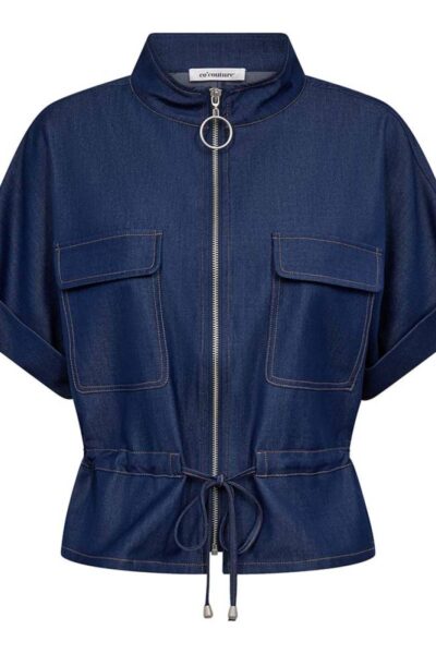 Terry vest navy Co’Couture