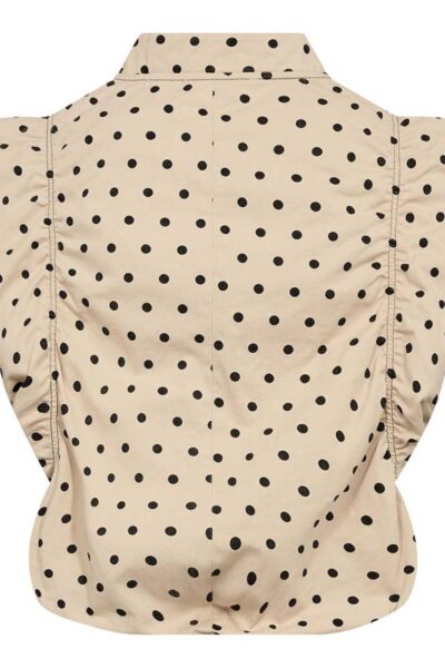 Diddi dot waistcoat bone Co’Couture