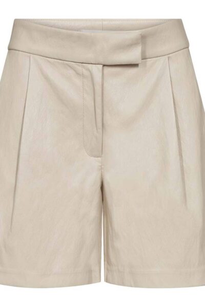 Gitt pleat shorts bone Co’Couture
