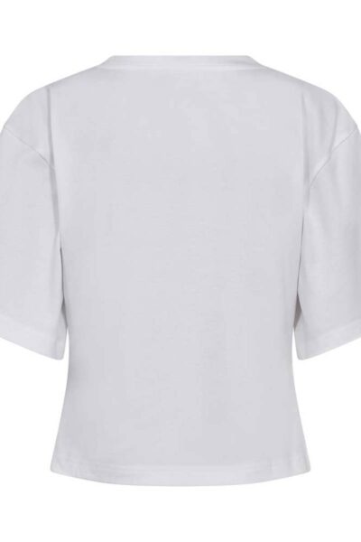 Zenga tee v-neck white Co’Couture