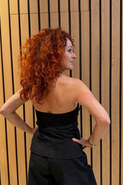 Acasia corsage top black Co’Couture