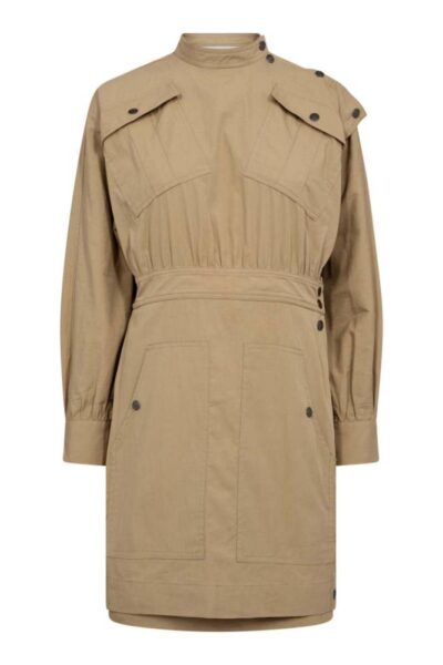 Kesha cargo dress sand Co’Couture