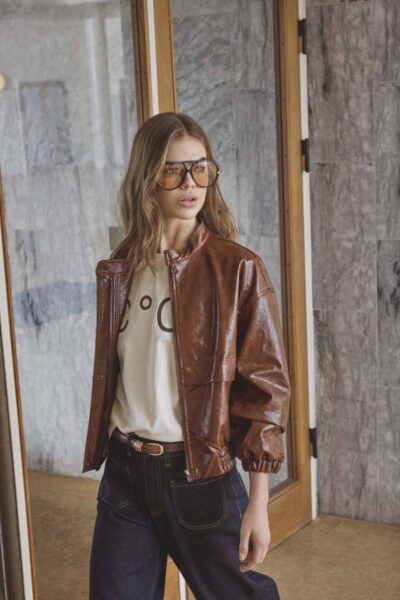 Richa bomber cognac Co’Couture