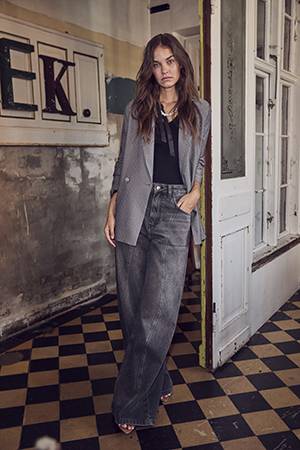 Jewel blazer mid grey Co’Couture