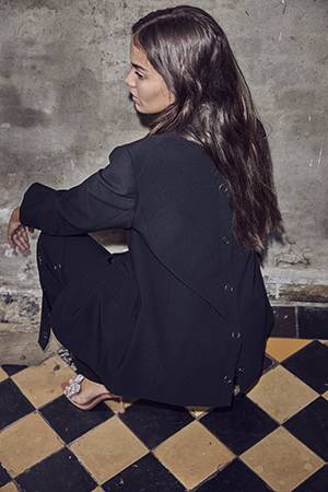 Vola ring single blazer black Co’Couture