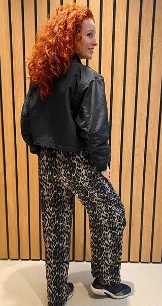Leo pocket pant mocca Co’Couture