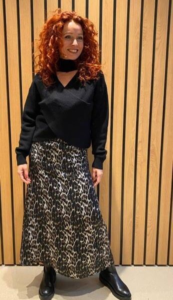 Leo skirt mocca Co’Couture