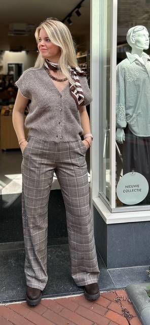 Claudine pant walnut Co'Couture