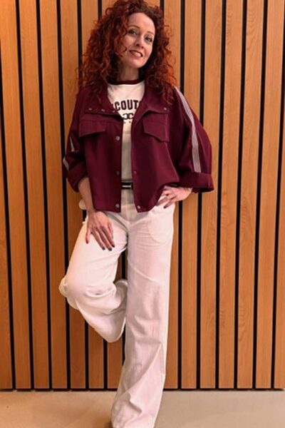 Loise linen long pant white Co’Couture