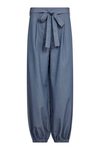 Elly balloon LL pant dusty blue Co’Couture