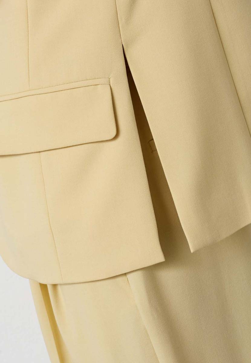 Nilan fitted blazer pale yellow Co'Couture - Afbeelding 4