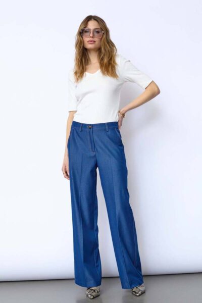 Terry pant navy Co’Couture