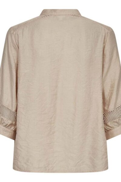 Gwenda SS blouse mink Co’Couture